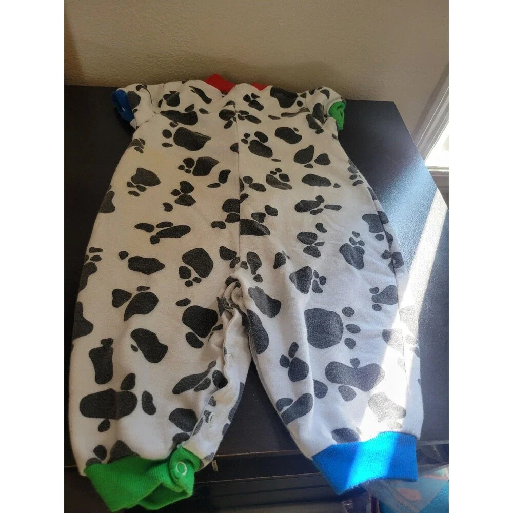 Vintage Buster Brown Cow print Baby Onesie Size 12M
